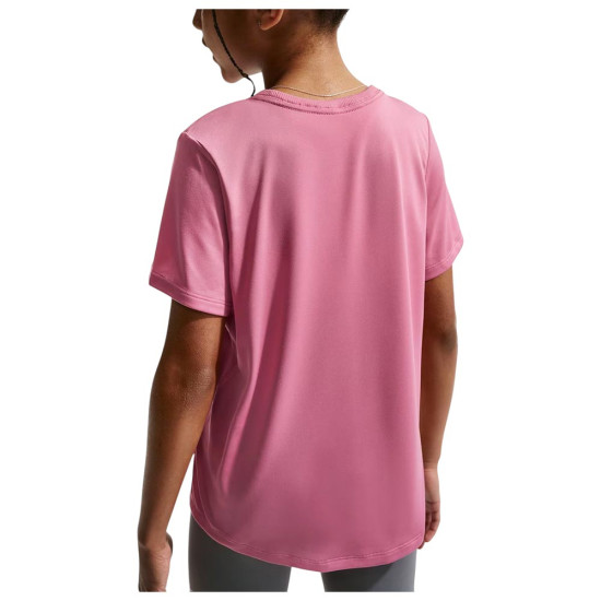 Nike Παιδική κοντομάνικη μπλούζα One Fitted Big Kids' (Girls') Dri-FIT T-Shirt